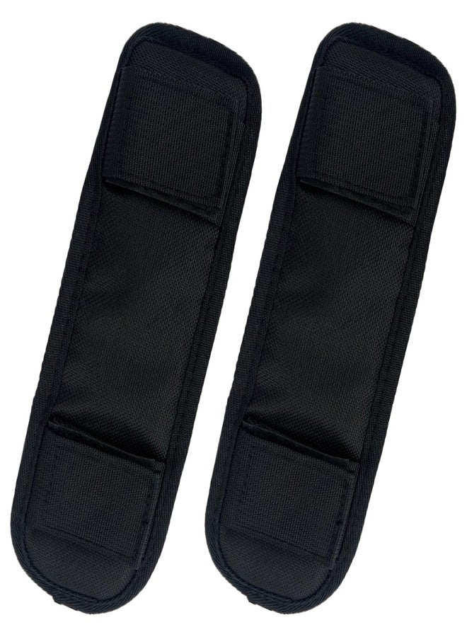 PKRFCJ 2 PCS Soft Shoulder Strap Pad, Ultra Comfortable Shoulder Pads for Bag Straps,Breathable & Durable Backpack Strap Pads (Black) - Image 1